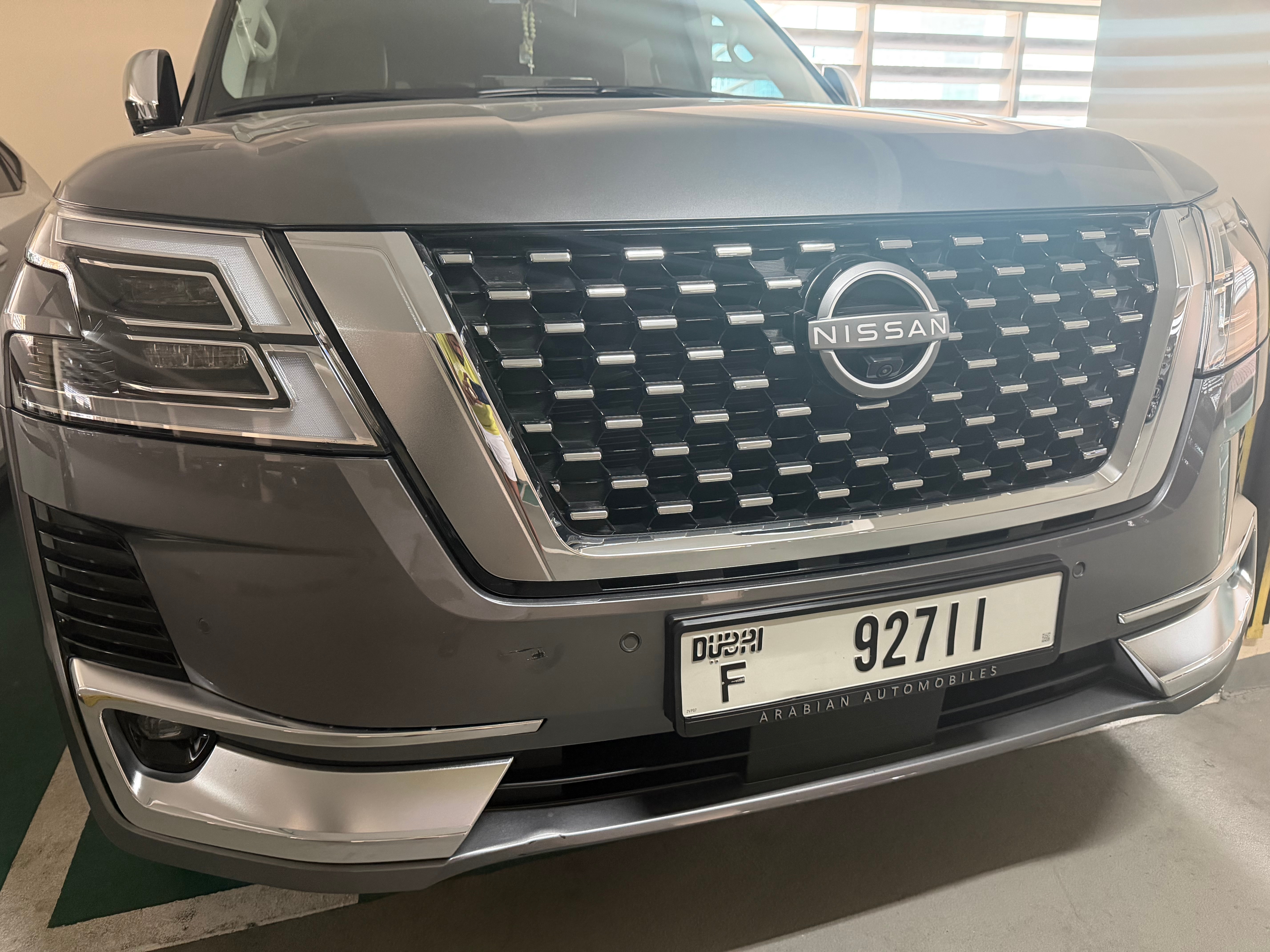 Gray Nissan Patrol SE Platinum City V6 2023